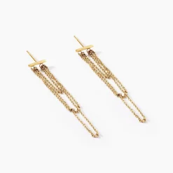 Marc Orian Pendantes|Boucles D'Oreilles Or > Boucles D'oreilles Pendantes Triora Or Jaune