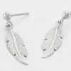 Marc Orian Pendantes|Boucles D'Oreilles Argent > Boucles D'oreilles Pendantes Argent Blanc Irene