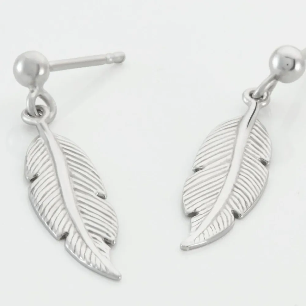 Marc Orian Pendantes|Boucles D'Oreilles Argent > Boucles D'oreilles Pendantes Argent Blanc Irene