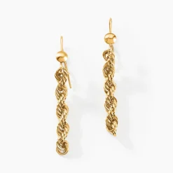 Marc Orian Pendantes|Boucles D'Oreilles Or > Boucles D'oreilles Pendantes Cordelia Or Jaune