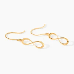 Marc Orian Pendantes|Boucles D'Oreilles Or > Boucles D'oreilles Pendantes Spya Infini Or Jaune
