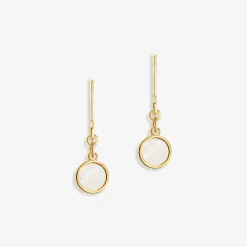 Marc Orian Pendantes|Boucles D'Oreilles Or > Boucles D'oreilles Pendantes Lucky Gems Or Jaune Nacre