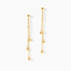 Marc Orian Pendantes|Boucles D'Oreilles Or > Boucles D'Oreilles Pendantes Brooks Or Jaune