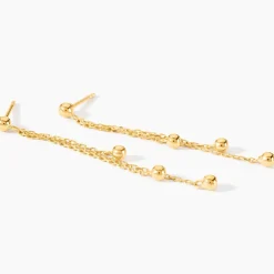 Marc Orian Pendantes|Boucles D'Oreilles Or > Boucles D'Oreilles Pendantes Brooks Or Jaune