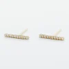 Marc Orian Pendantes|Bijoux Zirconium > Boucles D'oreilles Pendantes Priscilla Or Jaune Oxyde De Zirconium