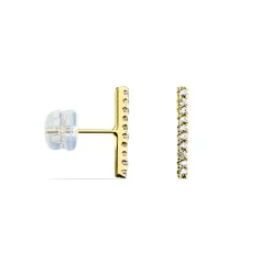 Marc Orian Pendantes|Bijoux Zirconium > Boucles D'oreilles Pendantes Priscilla Or Jaune Oxyde De Zirconium
