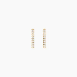 Marc Orian Pendantes|Bijoux Zirconium > Boucles D'oreilles Pendantes Priscilla Or Jaune Oxyde De Zirconium