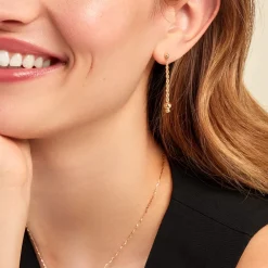 Marc Orian Pendantes|Boucles D'Oreilles Or > Boucles D'oreilles Pendantes Cordelia Or Jaune