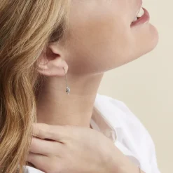 Marc Orian Pendantes|Bijoux Diamant > Boucles D'oreilles Pendantes Or Blanc Aatami Diamants