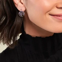Marc Orian Pendantes|Bijoux Zirconium > Boucles D'oreilles Pendantes Venka Argent Blanc Oxyde De Zirconium