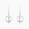 Marc Orian Pendantes|Boucles D'Oreilles Argent > Boucles D'oreilles Pendantes Siara Argent Blanc