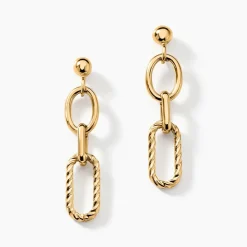 Marc Orian Pendantes|Boucles D'Oreilles Or > Boucles D'oreilles Pendantes Maiya Or Jaune