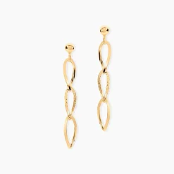 Boucles D'oreilles Pendantes Lianetta Or Jaune