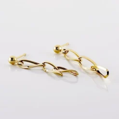 Boucles D'oreilles Pendantes Lianetta Or Jaune