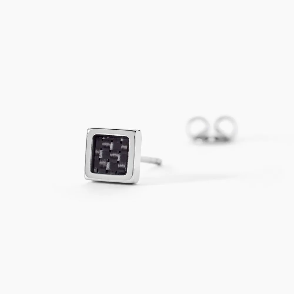 PHEBUS HIM Bijoux Homme|Boucles D'Oreilles Acier Inoxydable > Boucles D'oreilles Puces Acier Bicolore
