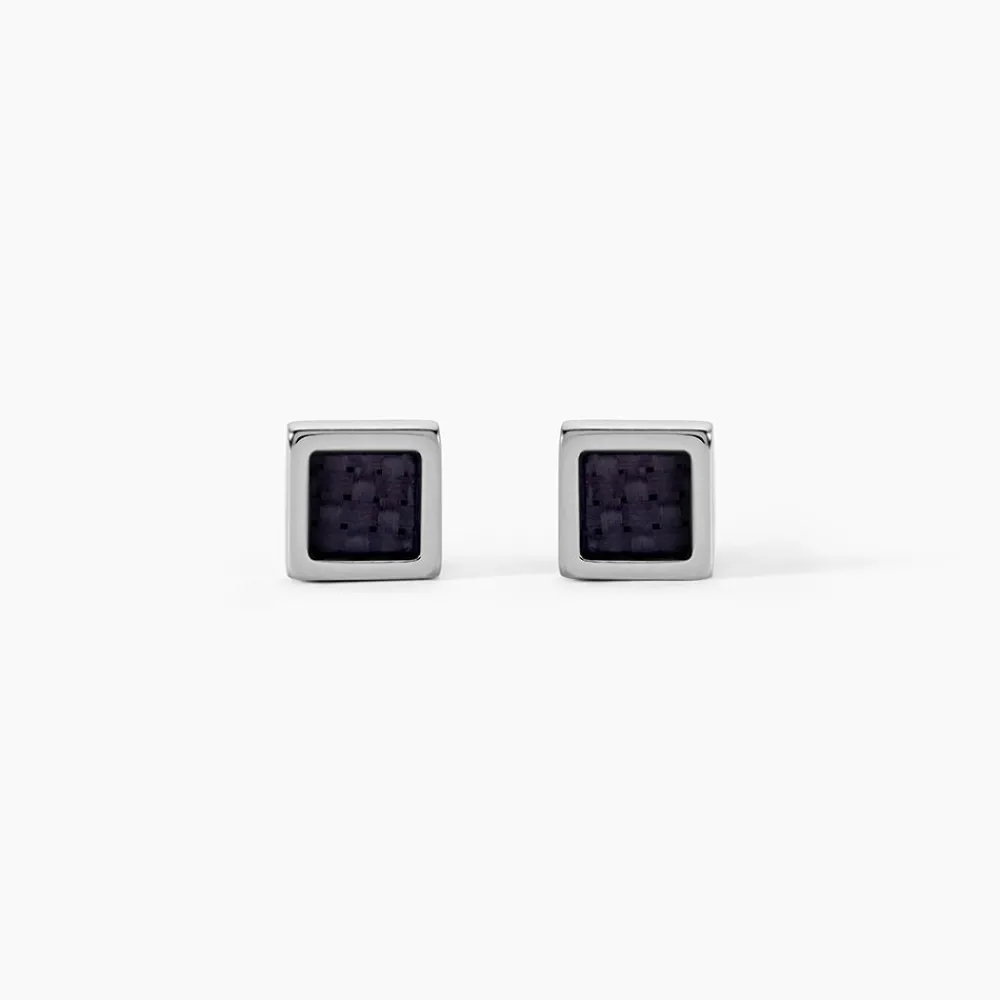 PHEBUS HIM Bijoux Homme|Boucles D'Oreilles Acier Inoxydable > Boucles D'oreilles Puces Acier Bicolore
