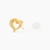 Marc Orian Boucles D'Oreilles Cœur|Boucles D'Oreilles Femme > Boucles D'oreilles Puces Anne-maudae Coeurs Or Jaune
