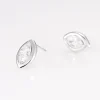 Marc Orian Pendantes|Bijoux Zirconium > Boucles D'oreilles Puces Arone Argent Blanc Oxyde De Zirconium