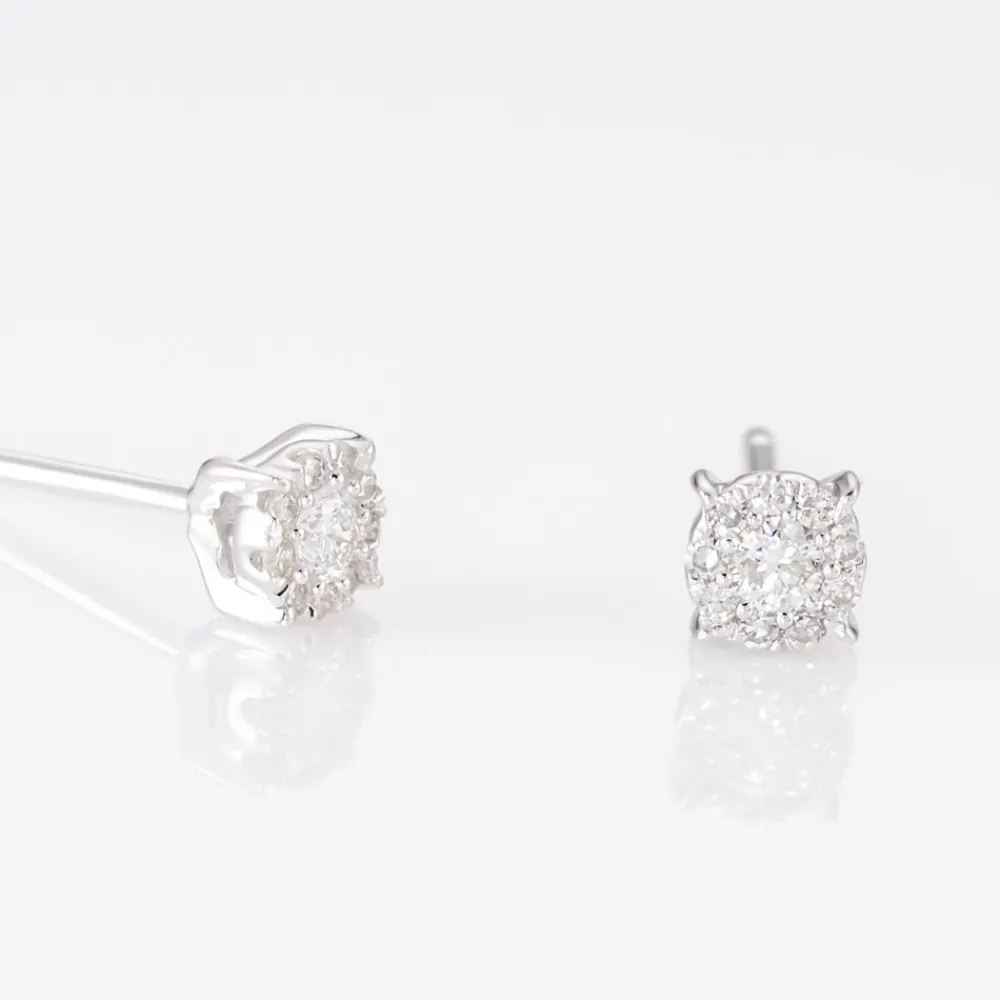 Marc Orian Anniversaire De Mariage|Bijoux Diamant > Boucles D'oreilles Puces Artemis Or Blanc Diamant