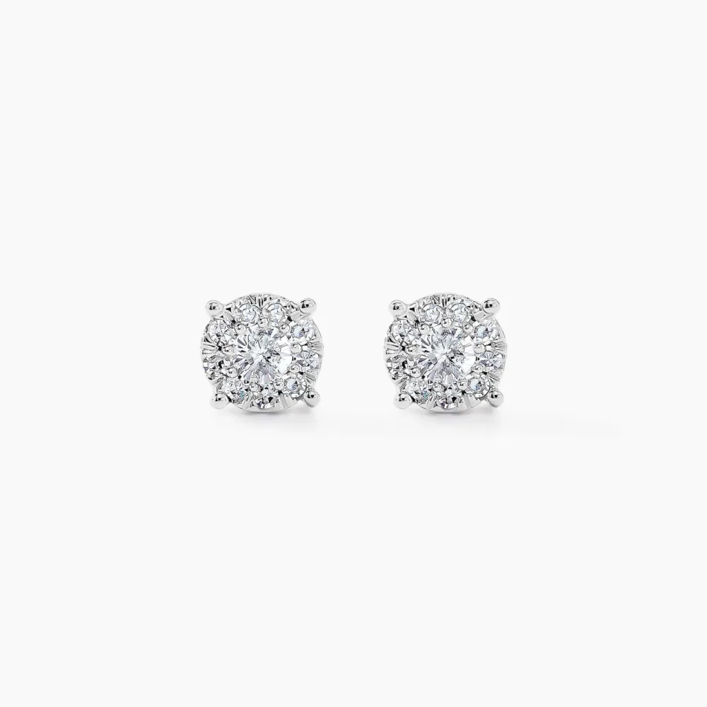 Marc Orian Anniversaire De Mariage|Bijoux Diamant > Boucles D'oreilles Puces Artemis Or Blanc Diamant