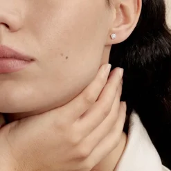 Marc Orian Anniversaire De Mariage|Bijoux Diamant > Boucles D'oreilles Puces Artemis Or Blanc Diamant