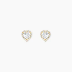 Marc Orian Bijoux Zirconium|Bijoux Homme > Boucles D'oreilles Puces Aymane Or Jaune Oxyde De Zirconium