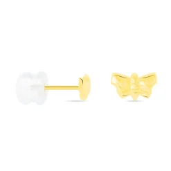 Marc Orian Bijoux Homme|Boucles D'Oreilles Homme > Boucles D'oreilles Puces Bartholomee Papillon Or Jaune