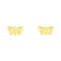Marc Orian Bijoux Homme|Boucles D'Oreilles Homme > Boucles D'oreilles Puces Bartholomee Papillon Or Jaune