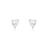 Marc Orian Bijoux Zirconium|Boucles D'Oreilles Argent > Boucles D'oreilles Puces Breana Argent Blanc Oxyde De Zirconium