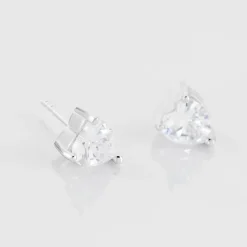 Marc Orian Bijoux Zirconium|Boucles D'Oreilles Argent > Boucles D'oreilles Puces Breana Argent Blanc Oxyde De Zirconium