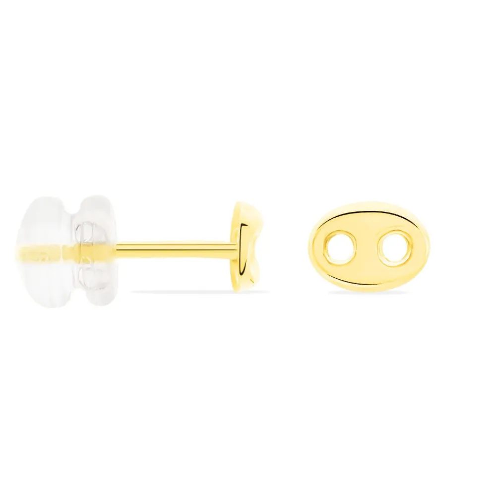 Marc Orian Bijoux Homme|Boucles D'Oreilles Homme > Boucles D'oreilles Puces Cara Or Jaune