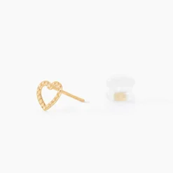 Marc Orian Boucles D'Oreilles Cœur|Boucles D'Oreilles Femme > Boucles D'oreilles Puces Conrado Or Jaune