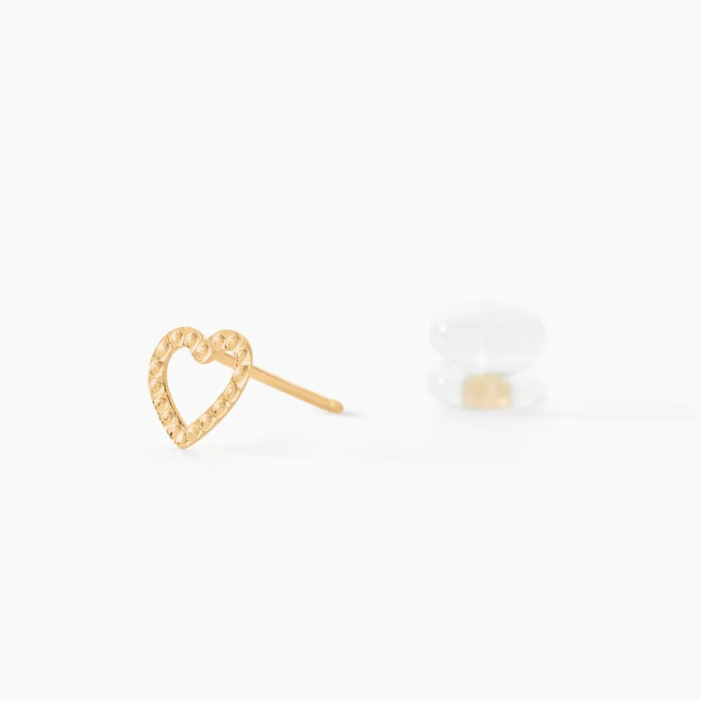 Marc Orian Boucles D'Oreilles Cœur|Boucles D'Oreilles Femme > Boucles D'oreilles Puces Conrado Or Jaune