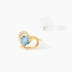 Marc Orian Cadeaux Mariage|Boucles D'Oreilles Cœur > Boucles D'Oreilles Puces Creighton Or Jaune Topaze Oxyde De Zirconium