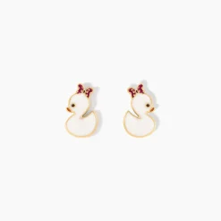 Boucles D'Oreilles Puces Desislav Or Jaune