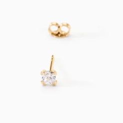 Marc Orian Bijoux Zirconium|Bijoux Homme > Boucles D'oreilles Puces Doreen Or Jaune Oxyde De Zirconium
