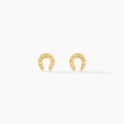 Marc Orian Bijoux Homme|Boucles D'Oreilles Homme > Boucles D'oreilles Puces Evanne Cheval Or Jaune