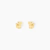 Boucles D'oreilles Puces Florenta Chat Or Jaune