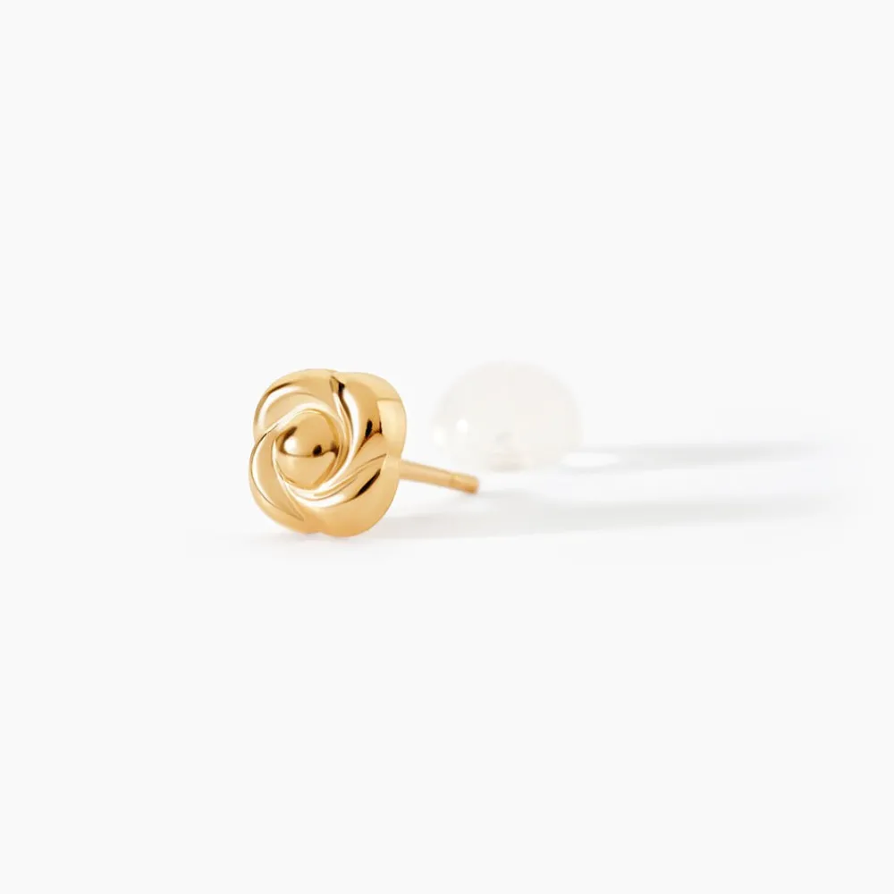 Marc Orian Boucles D'Oreilles Fleur|Boucles D'Oreilles Or > Boucles D'oreilles Puces Gennaro Fleur Or Jaune