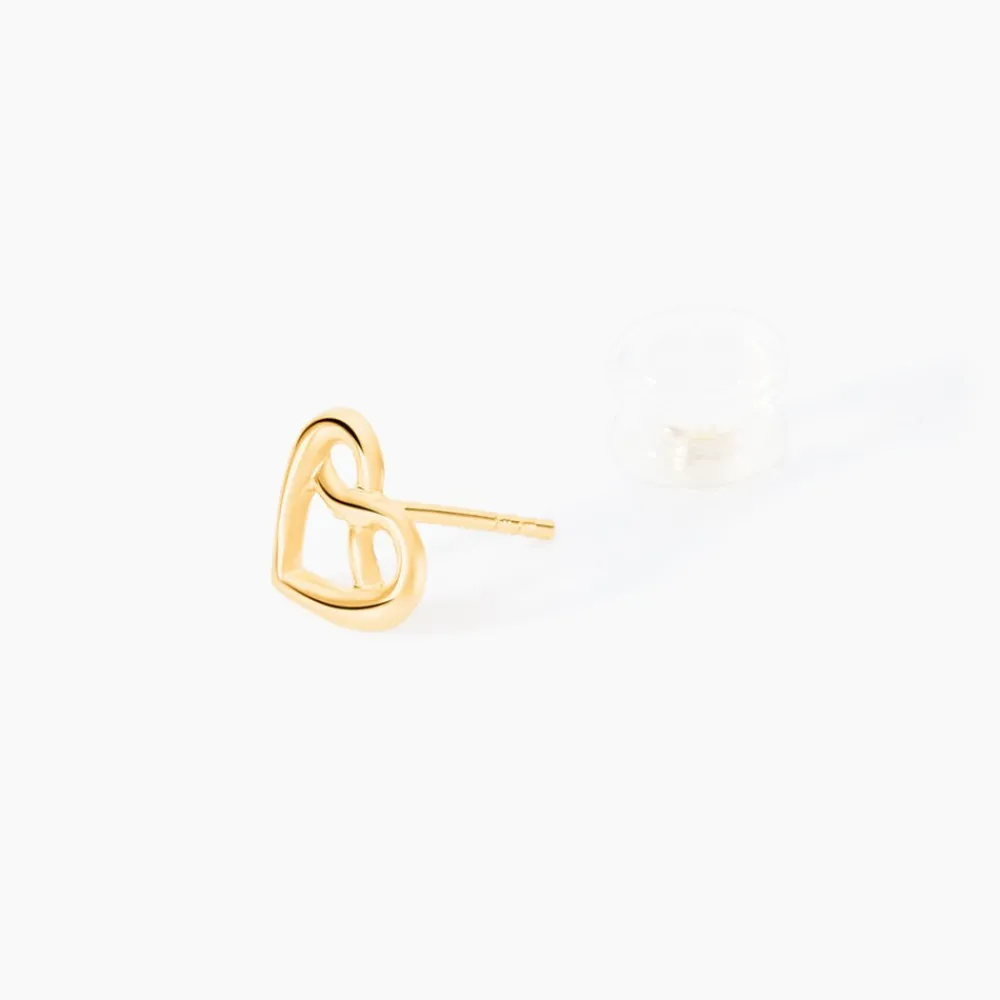 Marc Orian Bijoux Homme|Boucles D'Oreilles Cœur > Boucles D'oreilles Puces Hartwin Or Jaune