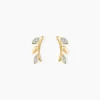 Marc Orian Parures De Mariage|Boucles D'Oreilles > Boucles D'oreilles Puces Laverna Or Jaune Diamant
