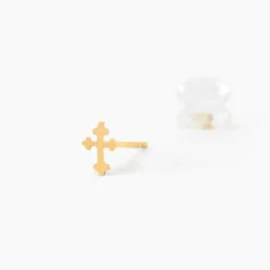 Boucles D'Oreilles Puces Lyndon Or Jaune