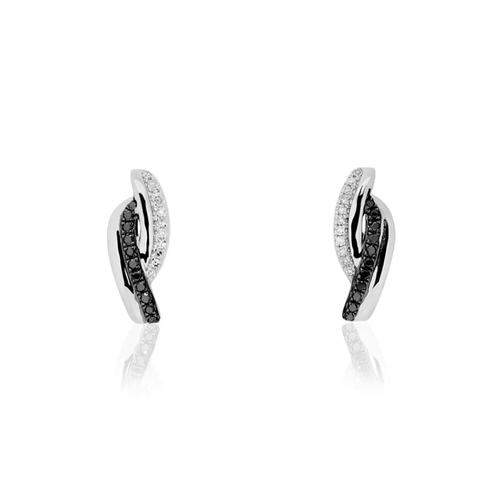 Marc Orian Cadeaux Mariage|Bijoux Diamant > Boucles D'oreilles Puces Melinda Or Blanc Diamant