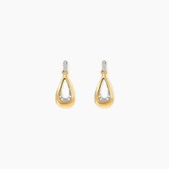 Marc Orian Pendantes|Boucles D'Oreilles > Boucles D'oreilles Puces Nirmala Or Jaune Diamant