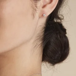 Marc Orian Anniversaire De Mariage|Bijoux Diamant > Boucles D'oreilles Puces Or Blanc Victoria Diamants