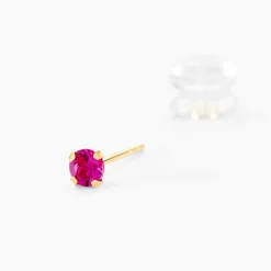 Marc Orian Bijoux Zirconium|Boucles D'Oreilles Or > Boucles D'oreilles Puces De Zirconium or jaune oxyde