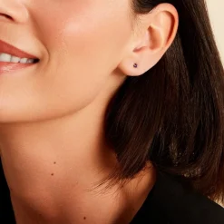 Marc Orian Bijoux Zirconium|Idées Cadeaux Femme > Boucles D'oreilles Puces De Zirconium or jaune oxyde