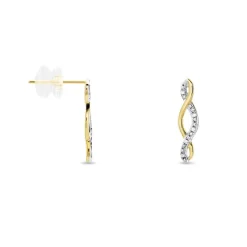 Marc Orian Cadeaux Mariage|Bijoux Diamant > Boucles D'oreilles Puces Or Jaune Abisai Diamants