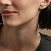 Boucles D'oreilles Puces Pepita Or Jaune Oxyde De Zirconium
