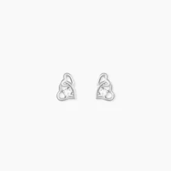 Marc Orian Bijoux Zirconium|Boucles D'Oreilles Argent > Boucles D'oreilles Puces Roma Argent Blanc Oxyde De Zirconium